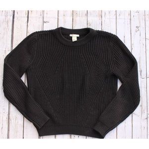 H&M Black Knit Sweater